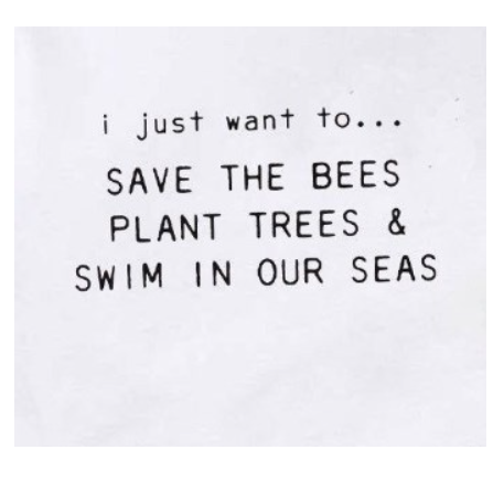 I Just Want To... Save The Bees Tee