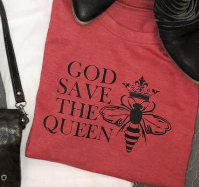 God Save The Queen Bee Tee