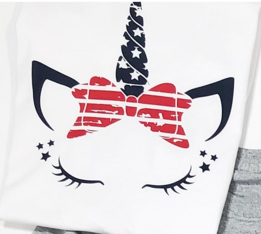 Patriotic Unicorn Tee