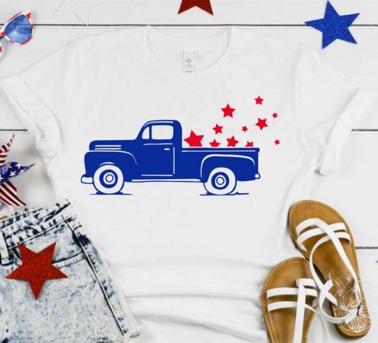 Patriotic Truck Tee