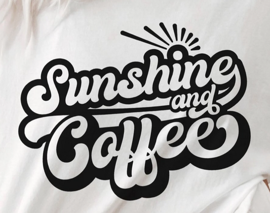 Sunshine And Coffee Crew Sweatshirt