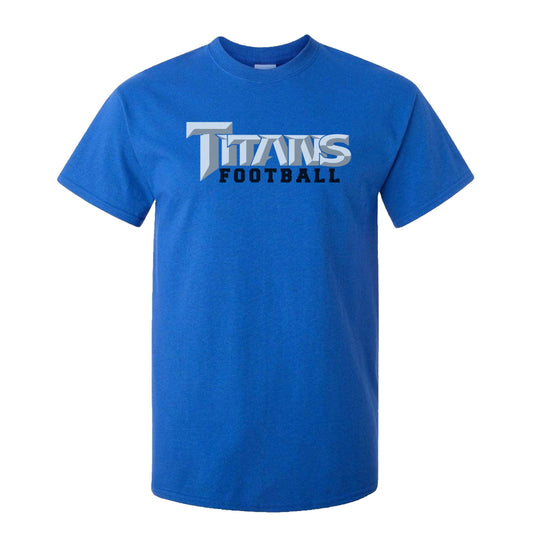 Titans Football Tee: Mens & Youth Sizes
