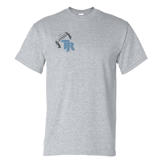 TR Football Chest Logo Tee: Mens & Youth Sizes