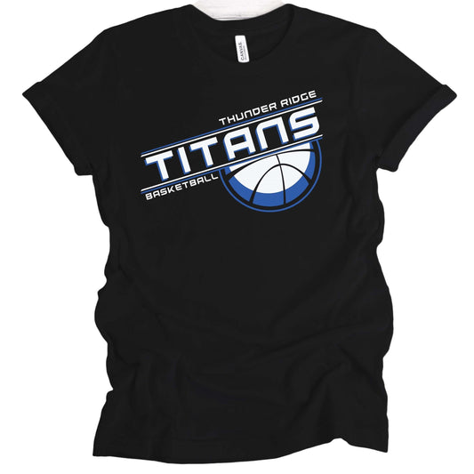 Black Titans Slant Tee