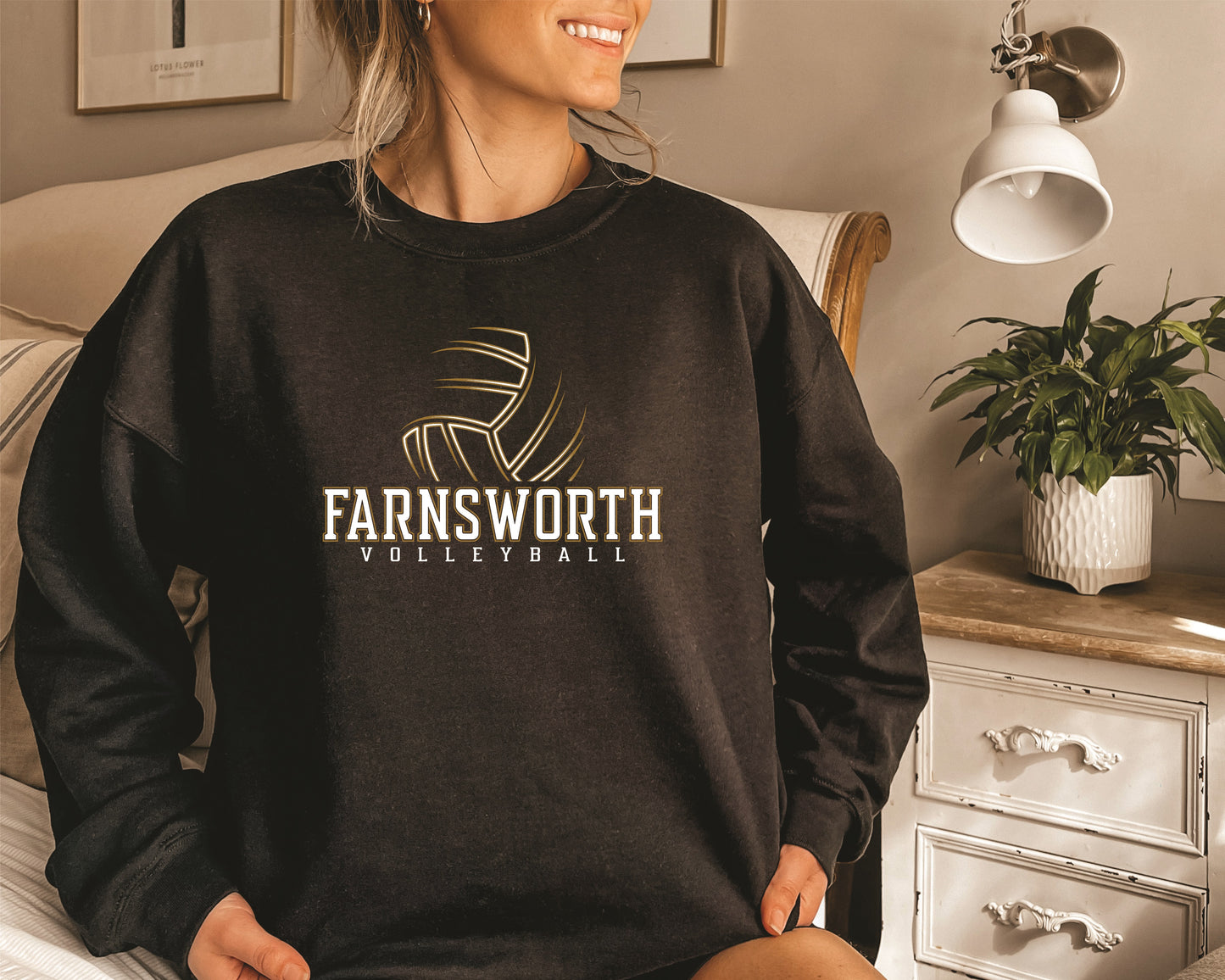 Trojans Farnsworth Volleyball Crew Sweatshirt