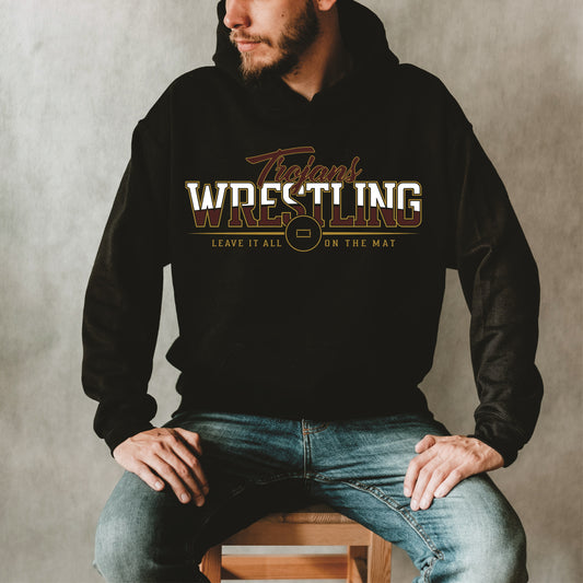 Trojans Wrestling Hoodie