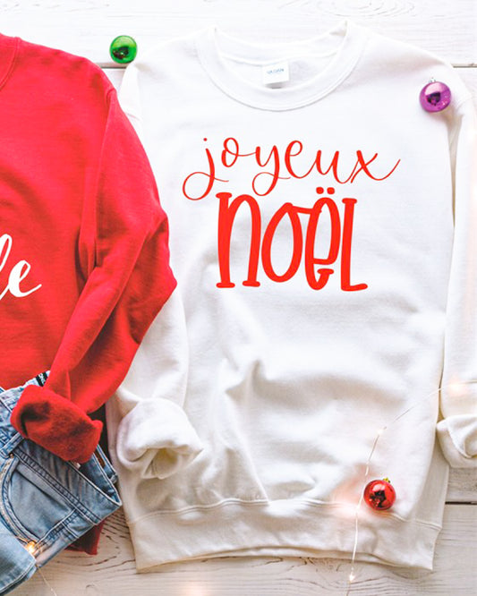 Joyeux Noel Crew Sweatshirt