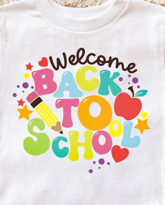 Welcome Back To School Tee
