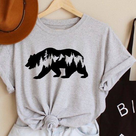 Bear & Mountains Tee