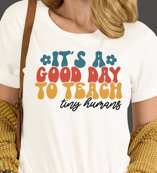 It's A Good Day To Teach Tiny Humans Tee