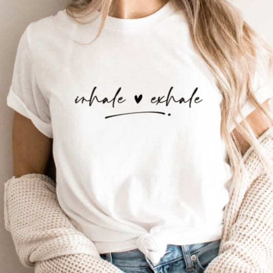 Inhale ♥ Exhale Tee