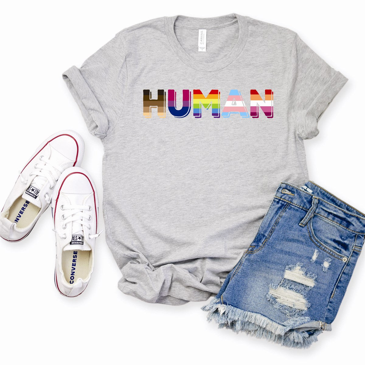 Human Different Colors Tee