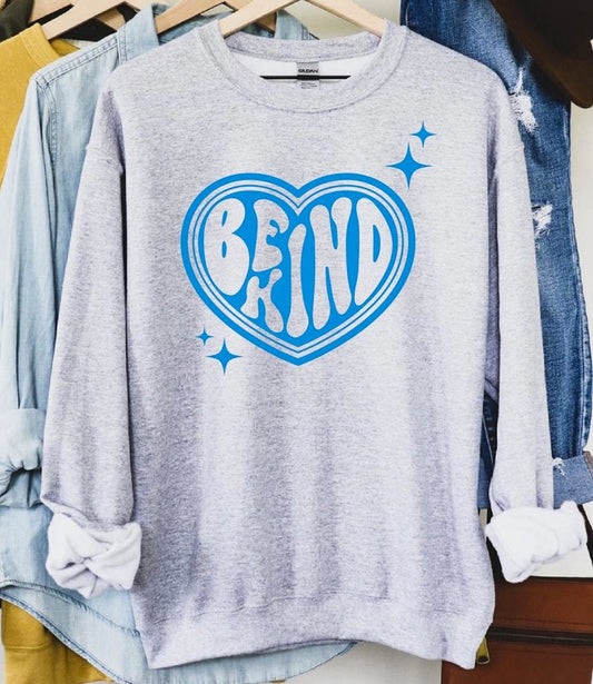 Be Kind In Heart Crew Sweatshirt