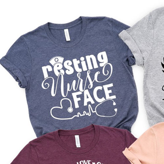 Resting Nurse Face Tee