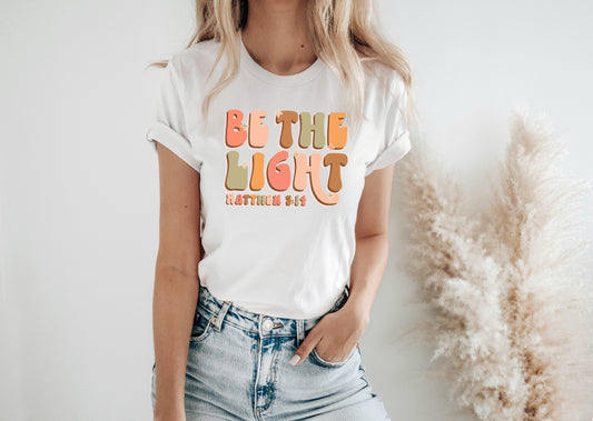 Be The Light Retro Tee