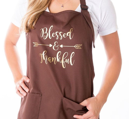 Blessed & Thankful Apron