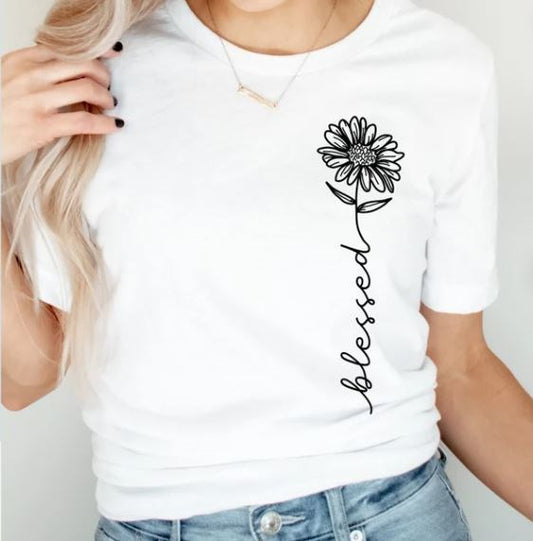 Blessed Flower Tee