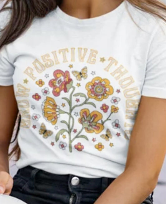 Grow Positive Thoughts Tee