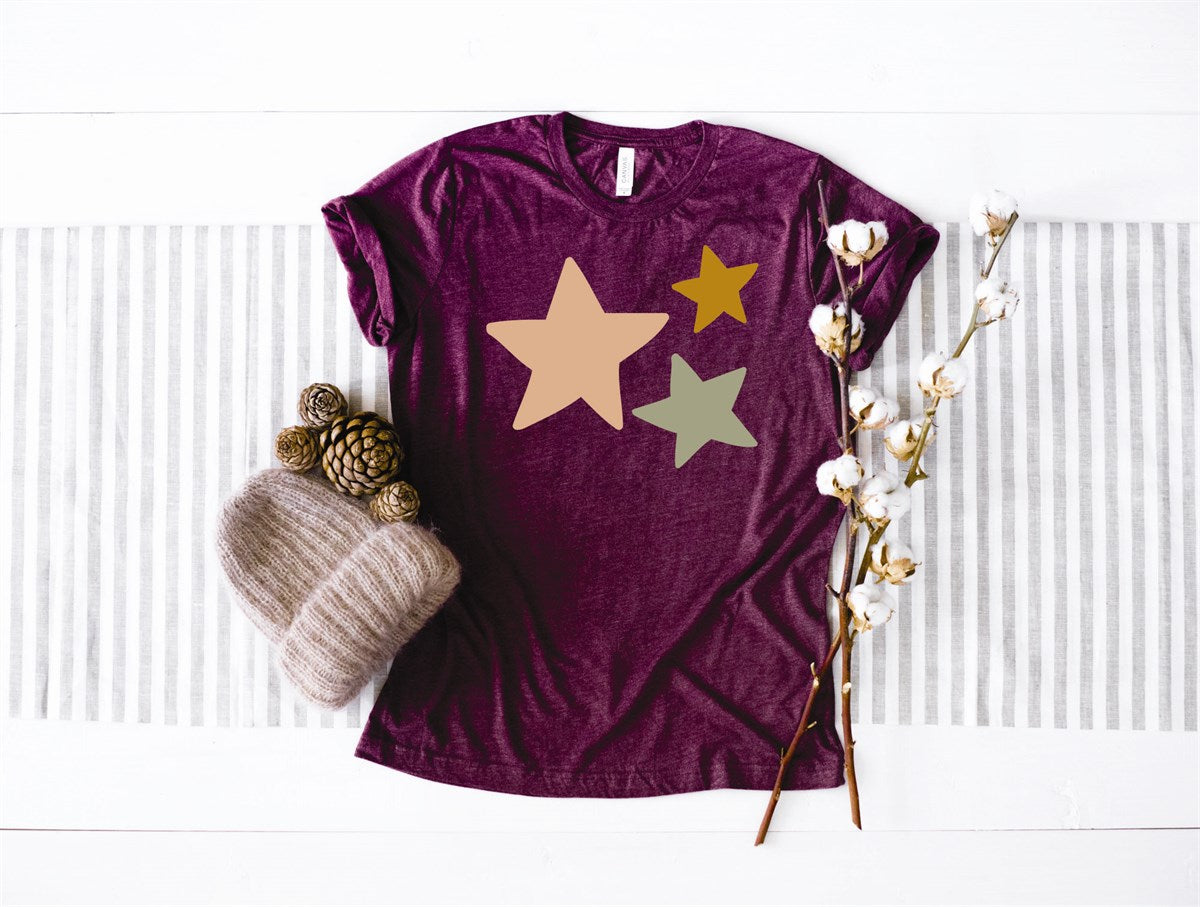 3 Boho Stars Tee