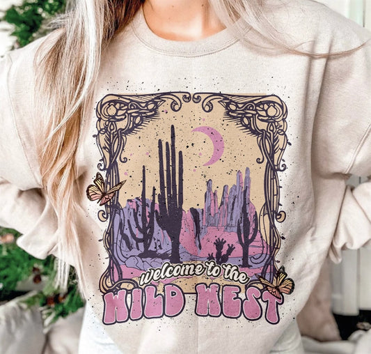 Welcome To The Wild West Crew Sweatshirt