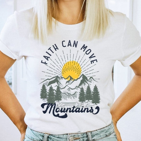 Faith Can Move Mountains Tee