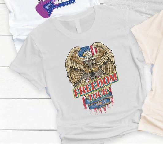 Freedom Tour 1776 With Eagle Tee