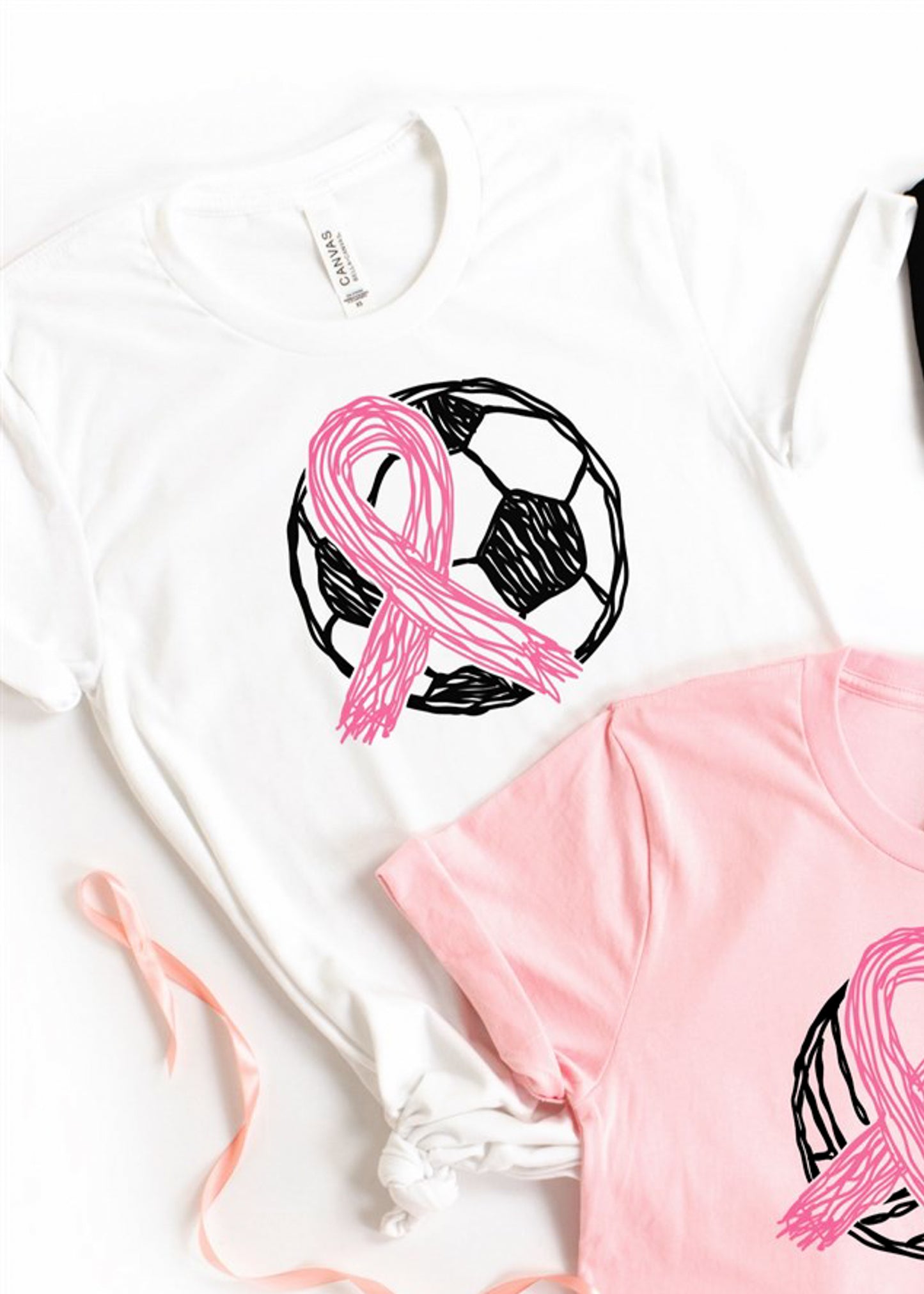 Soccer Breast Cancer Awareness Tee