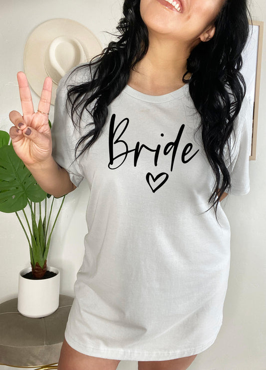 Bride With Heart Tee