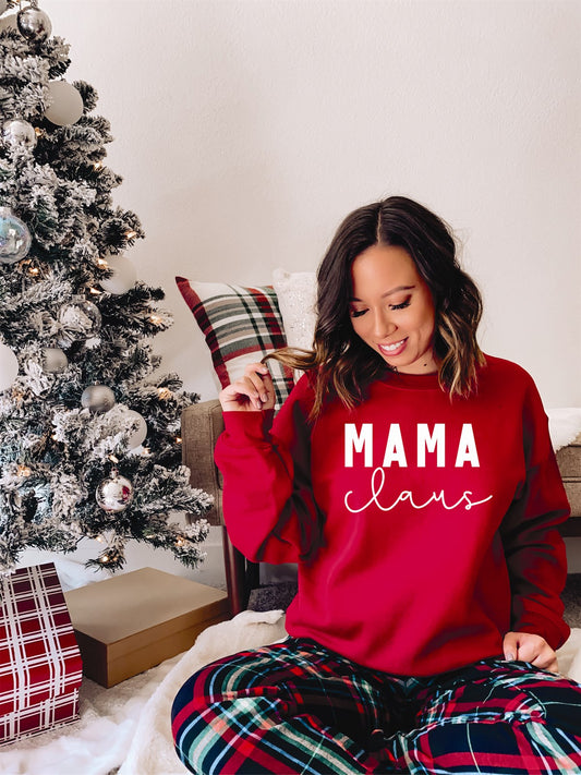 Mama Claus Crew Sweatshirt
