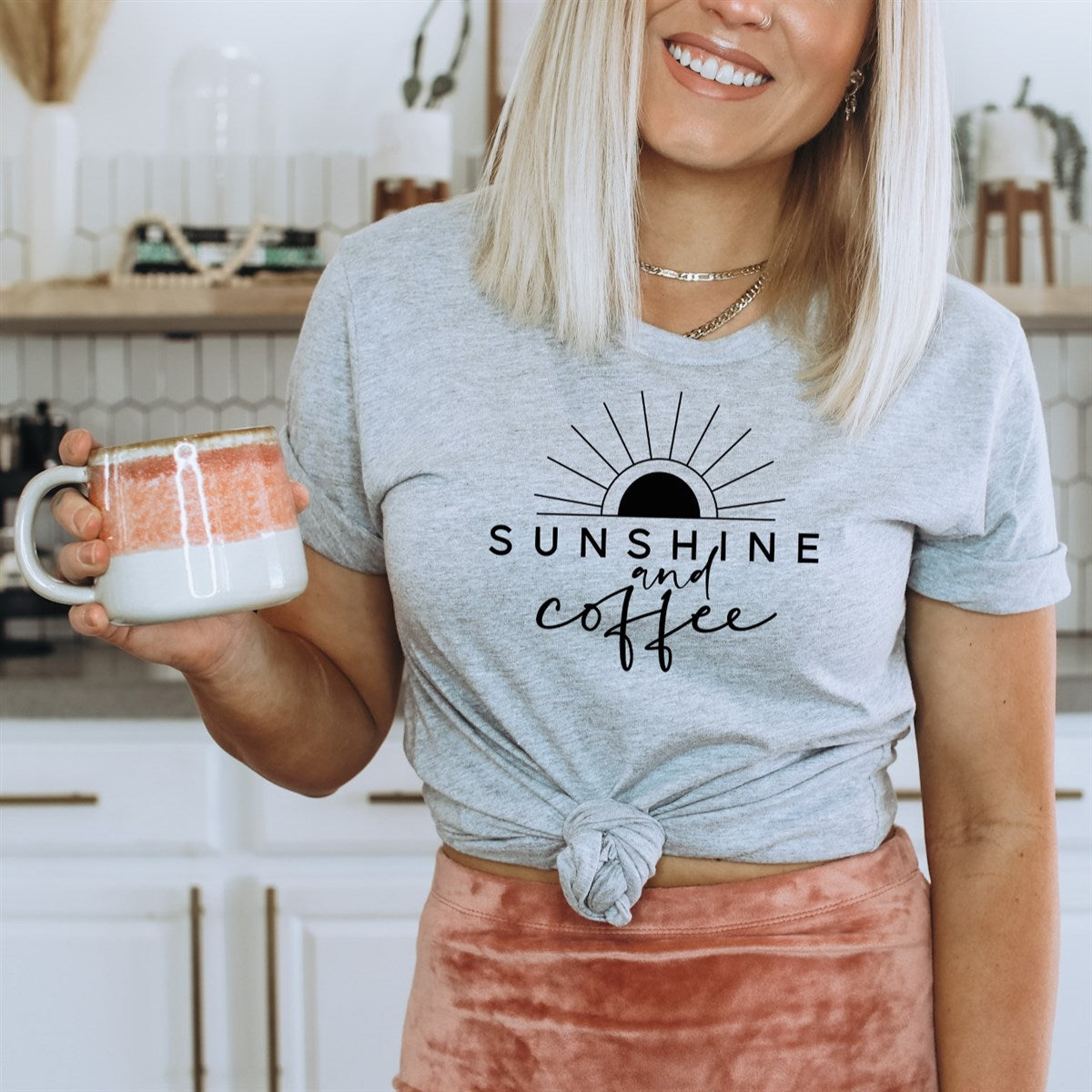 Sunshine & Coffee Tee