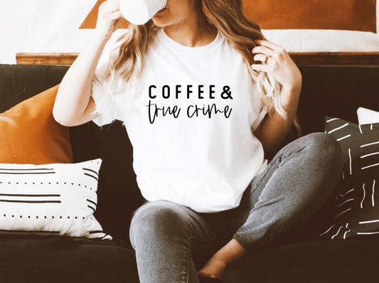 Coffee & True Crime Tee