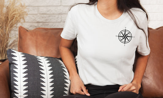 Compass Pocket Logo Tee