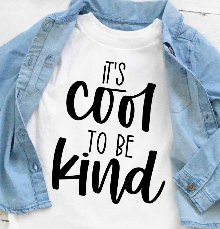 It's Cool To Be Kind Tee/Bodysuit