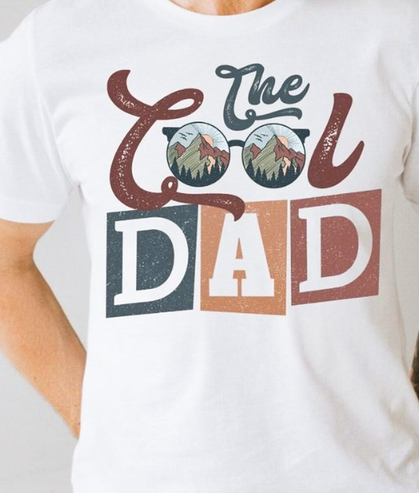 The Cool Dad Retro T-Shirt or Crew Sweatshirt