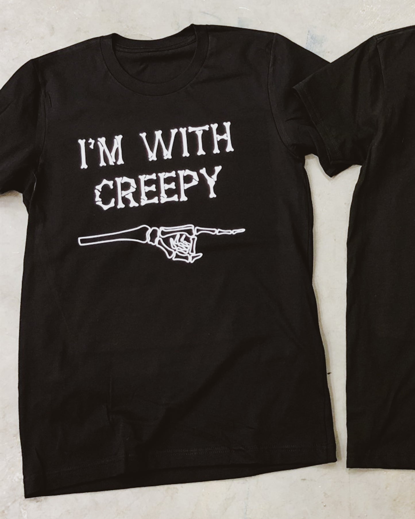 I'm With Creepy Tee