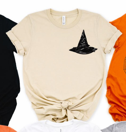 Witch Hat Pocket Logo Tee