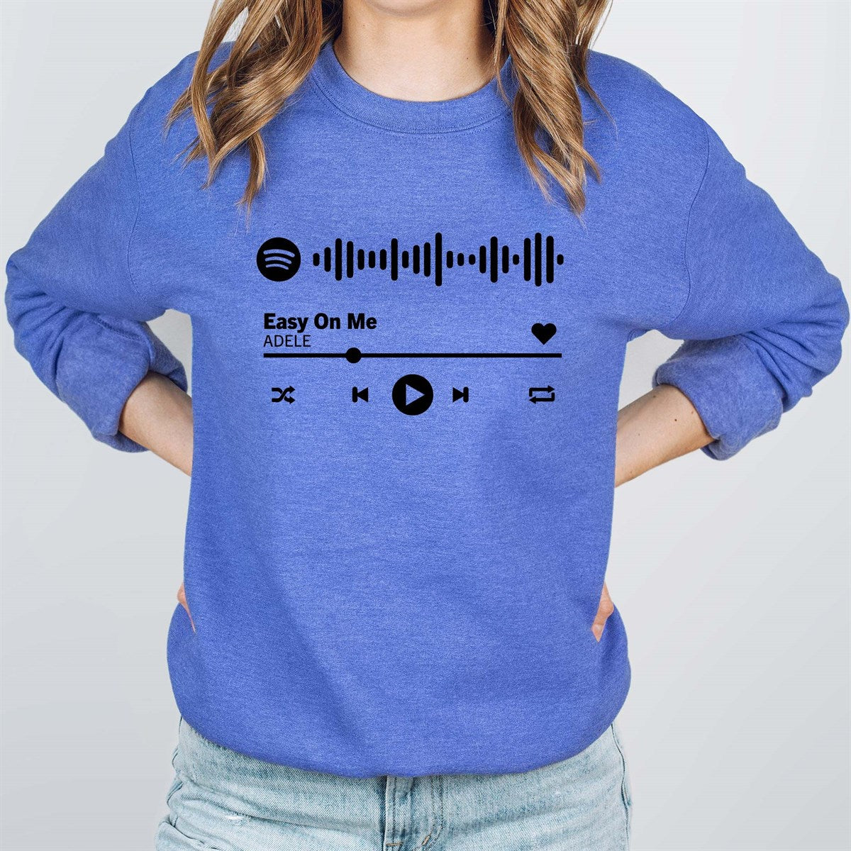 Custom Song Crew Sweatshirts