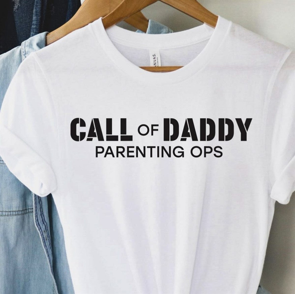 Call Of Daddy Parenting Ops T-Shirt or Crew Sweatshirt