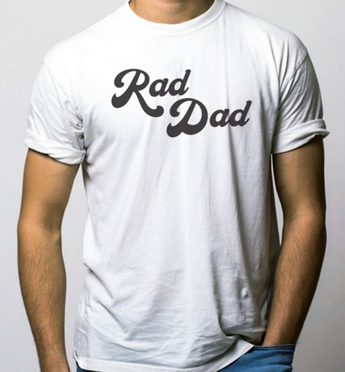 Rad Dad T-Shirt or Crew Sweatshirt