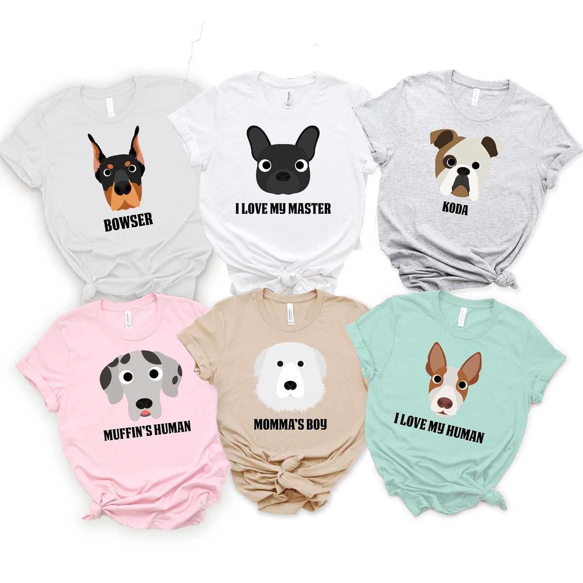 Personalized Dog Tees