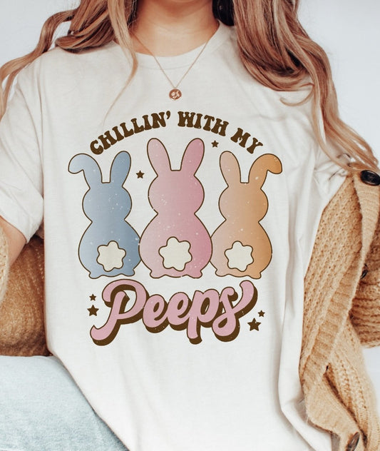 Chillin' With My Peeps Tee