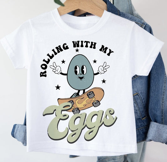 Rolling With My Eggs Tee