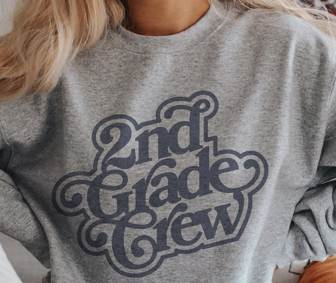2nd Grade Crew Sweatshirt