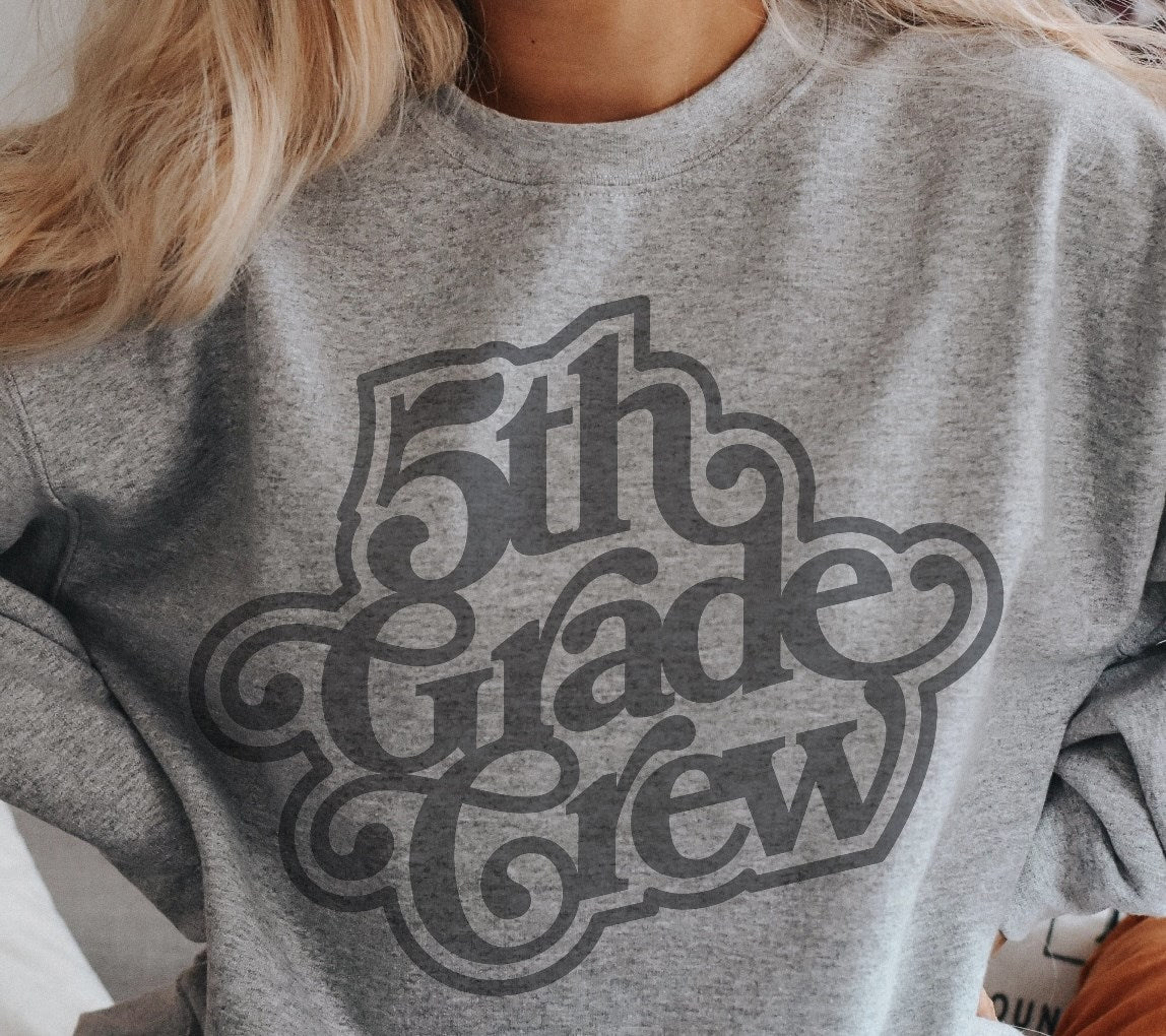 5th Grade Crew Sweatshirt