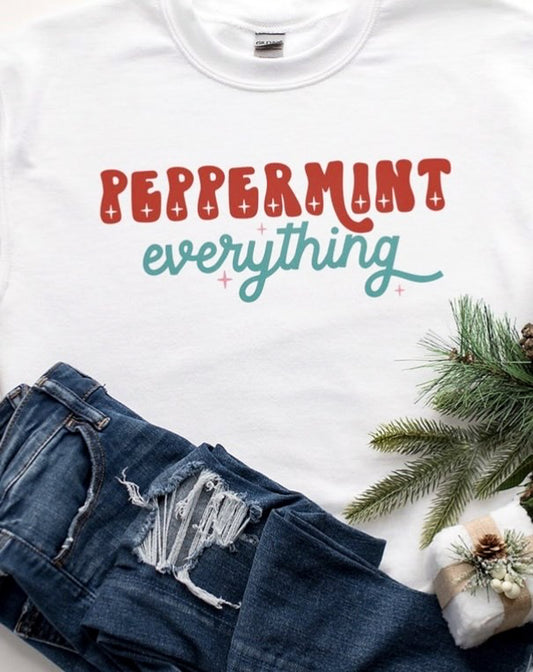 Peppermint Everything Crew Sweatshirt