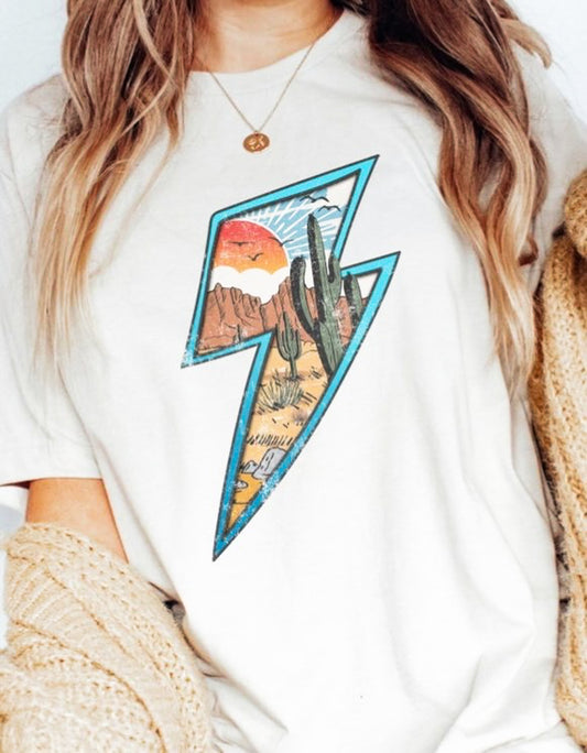 Thunder Bolt Desert Tee