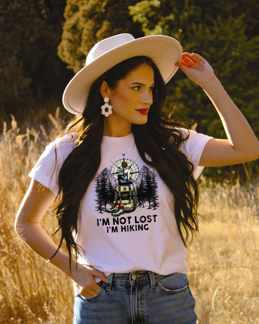 I'm Not Lost I'm Hiking Tee
