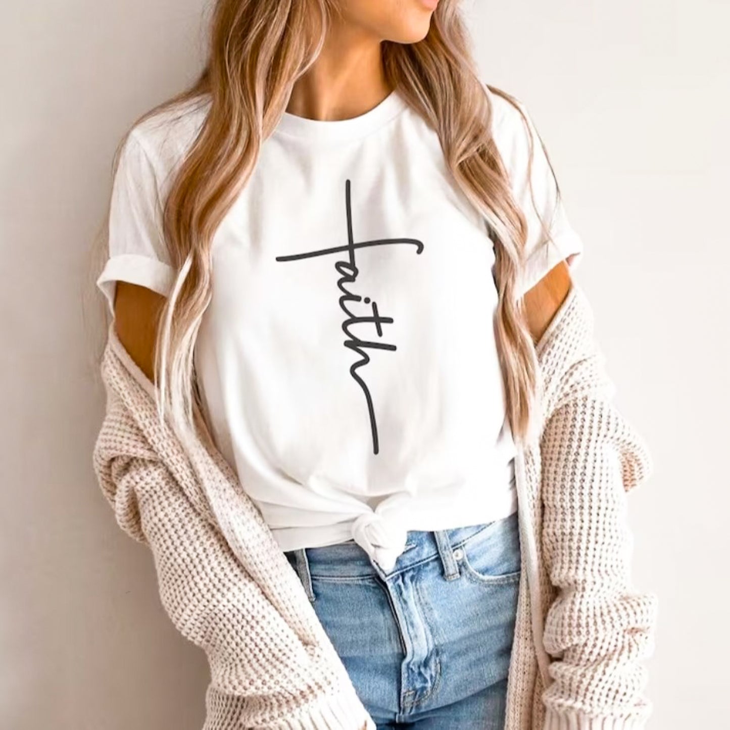 Faith Cross Tee