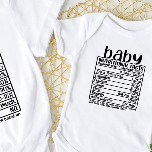 Baby Nutritional Facts Tee