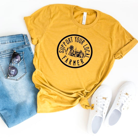 Support Your Local Farmer Tee